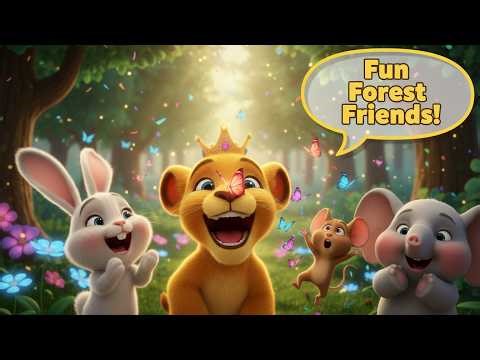 Animal Friends Adventure | Fun Forest Cartoon for Kids