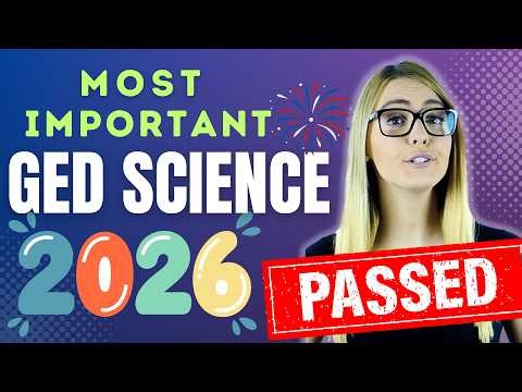 GED Science 2026 - Pass the Test with EASE