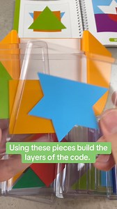 6.3K views · 56 reactions | Using these pieces build the layers of the code. #puzzlesolving #puzzles #puzzle #puzzlemaster | Puzzle Master Inc. | Facebook