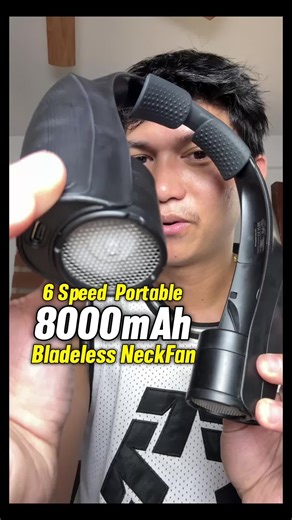 Daily Guides TV (@akosiernanshea) - 8000mAh 6 Speed Neck Fan #Bladeless #Neckfan #Longertime #8000mah #fyp