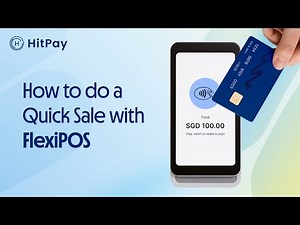 HitPay Card Terminal | How to do a Quick Sale with FlexiPOS