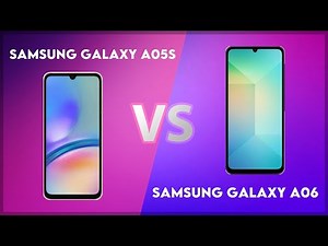 Samsung Galaxy A05s vs Samsung Galaxy A06 Technical Comparison