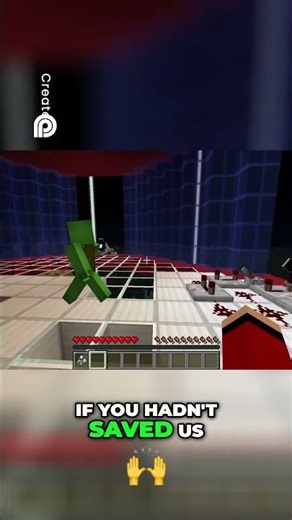 Minecraft Deer Monster ATTACK 😱 Saved by JJ! #shorts #minecraft