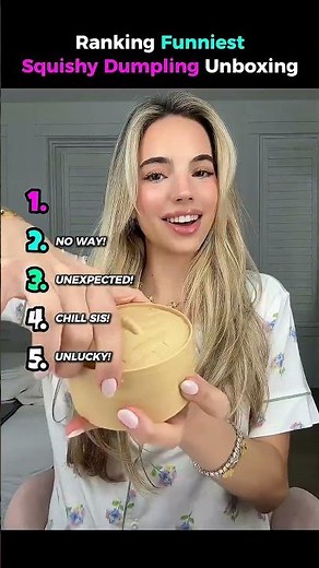 Ranking Funniest Squishy Dumpling Unboxing!
