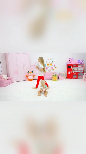 86K views · 1.2K reactions | Diana teaches baby Oliver to walk | Kids Diana Show | Facebook