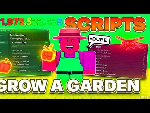 Grow a Garden Scripts - Auto Farm + DUPE + Candy Blossom + Auto Buy + Egg Pet Spawner (FEBRUARY UPD)