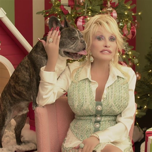 This holiday season, I'm grateful for the ones who inspired me most... my family, friends, and furry sidekick! 🎄❤️ Their love sparked Billy The Kid Comes Home for Christmas. Get your copy now at TalkShopLive & you might just receive a signed one! 😉 | Dolly Parton