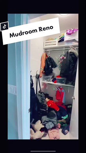 Mudroom Closet Renovation Transformation