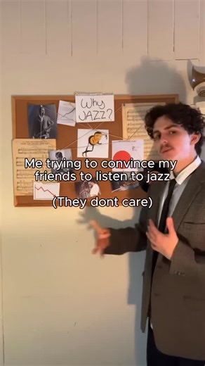 Jazz Memes on Instagram: "😅 THEY DON’T GET IT 😅 Comment what song you show people to get them into jazz! 👏 Tag a friend that doesn’t listen to jazz! 🤘 Video by @ezravanhuenen 👏 #drummer #piano #trumpet #trombone #jazzfunk #jazzlegend #jazzmusic #vocals #musician #jazzdrums #jazz #bass #saxophone #jazzpiano #jazzmemes #jazzsax #piano #sax #drums #bass #singers #jazzmeme #swing"