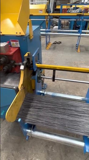 Automatic Wire Straightening and Cutting Machine for smooth coil steel bar