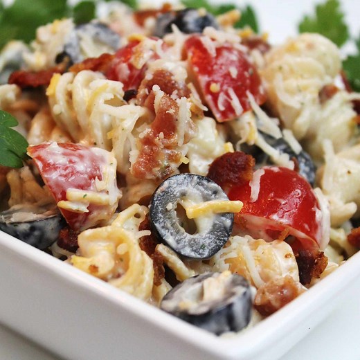 Bacon Ranch Pasta Salad