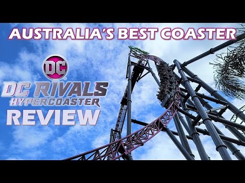 DC Rivals Hypercoaster Review, Warner Bros Movie World Mack Hyper Coaster | Australia's Best Coaster