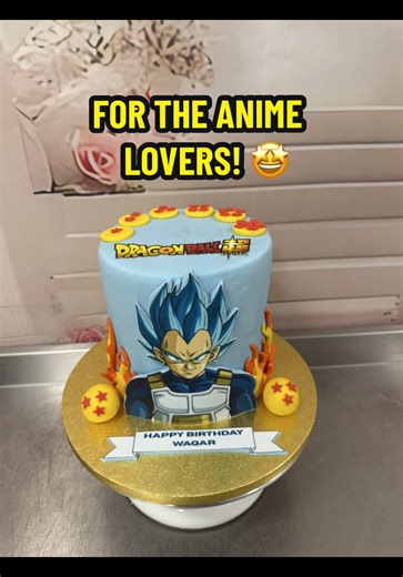 Personaliza tu cumpleaños con una tarta de Dragon Ball Z