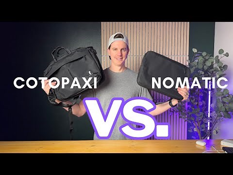 Messenger Bag vs. Tech Case for Laptops: Cotopaxi Mente 15L vs. NOMATIC Tech Case