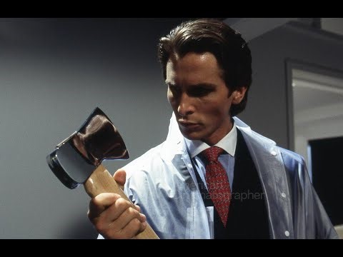 Huey Lewis Monologue | American Psycho | Christian Bale as Patrick Bateman with Paul Allen take 2