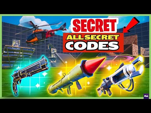 ALL WORKING 1v1 With Every Gun FORTNITE SECRETS CODES 🔓 ALL Codes (HIVE Map)
