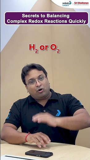 Secrets to Balancing Complex Redox Reactions Quickly #jeemains #shorts