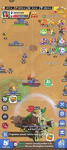 1 PLAYER VS 1 SERVER || PALMON SURVIVAL