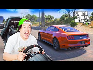 ខ្ញុំបើកឡានពិតៗនៅក្នុង GTA 5!