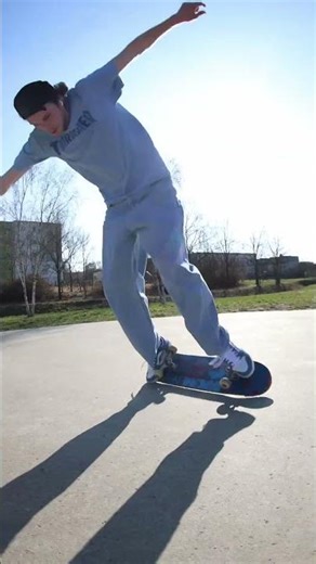 This Flyout Got Out of Control 😤 #skateboarding