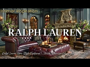 Ralph Lauren Interior Design Ideas | Sophisticated Home Aesthetics for 2026 Living