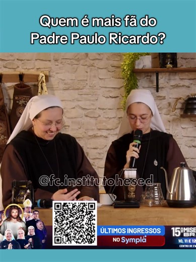 É Irmã Maria Joana, acho que a senhora supera a Irmã Paula Ricarda não 🤣 @Instituto Hesed @arsenaljovem #institutohesed #irmamariafilomena #irmamariajoana #quaresma #fyp