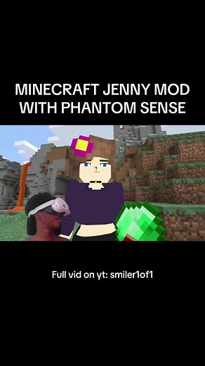 Minecraft Jenny Mod: Meet My New GF!