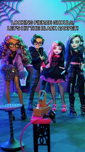 Serving ghoul-amourous lurks for the premiere of Monster High 2! 👻 Now streaming on Paramount . #MonsterHigh2 #MonsterHigh | Monster High