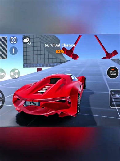 DriveCSX High Speed Car Crashes/Fails/Realistic Impacts🔰Epic Car Driving Simulator Ep.21 Shorts 4