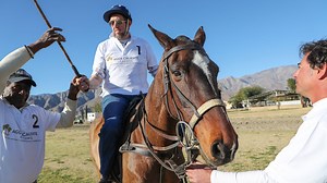 For this first-time rider, polo lesson a study in balance, aim and humility