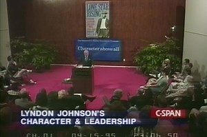 Character of President Lyndon Johnson