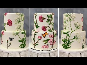 Embroidery Cake
