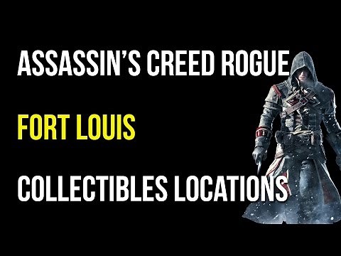 Assassin's Creed Rogue Fort Louis Collectibles/Activities/Quest Items/Viking Sword/Templar Relic