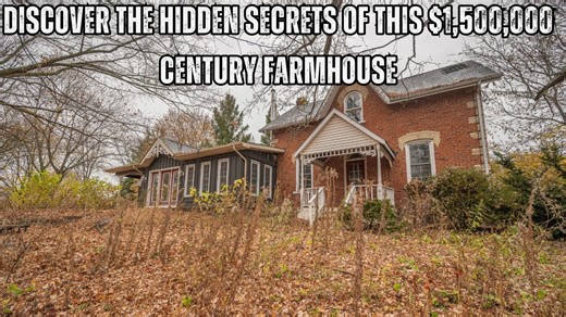 Discover the hidden secrets of this $1,500,000 century farmhouse