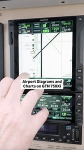 See airport diagrams. See approach charts. See the difference with GTN 750Xi. | Garmin Aviation