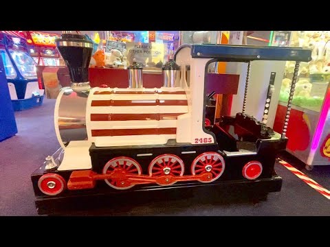 Amutec Rio Grande Steam Engine Train Coin Operated Kiddie Ride
