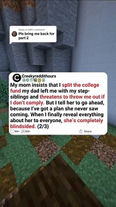 37K views · 152 reactions | My mom insists that I split the college fund my dad left me with my step siblings and threatens to throw me out if I don t comply Reddit Story #reddit #redditstorytimes #redditreadings #askreddit #cheating #cheater #cheatingstory | Doctor K Radio | Facebook