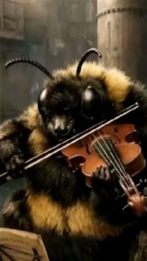 Well, there's a bumblebee calling, it's buzzing and it's like, cool. 🐝 #shorts #bumblebee