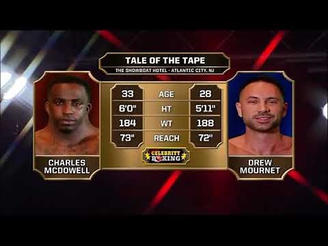 Wide Neck vs Drew Mournet Full Fight | Celebrity Boxing (Lamar Odom vs Aaron Carter Card)