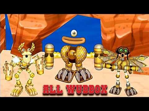 ALL WUBBOX👾 UP/DOWN : ALL EGGS AND BOXES WITH SOUNDS ALL ISLANDS 🏝 "MY SINGING MONSTERS"