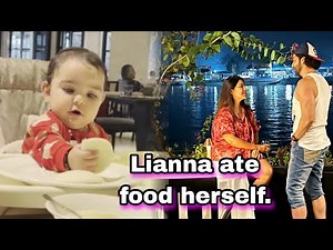 Goa day 1 | Lianna ate food herself | part 2 | HINDI | WITH ENGLISH SUBTITLES | Debina Decodes |