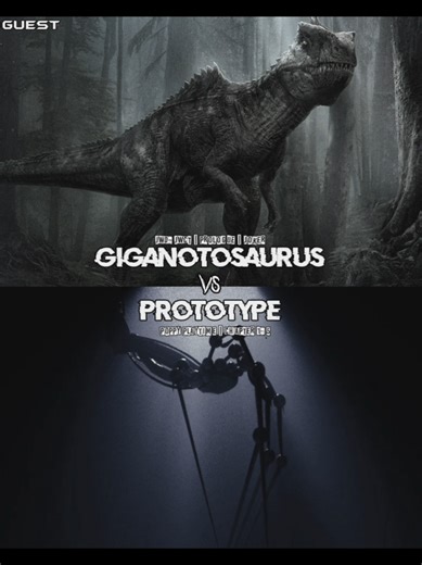 Giganotosaurus vs Prototype: An Epic Showdown