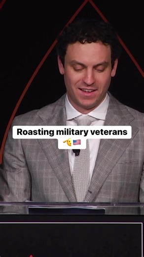 They served then got served 😂😂 from my MC opening remarks at a recent gala to fund psychedelic therapy treatments for veterans with PTSD 🫡🇺🇸 #military #veterans #comedy #standupcomedy | Brent Pella Comedy