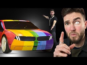 The COLOUR-CHANGING Car! 🤯 | BMW i Vision DEE (CES 2023)