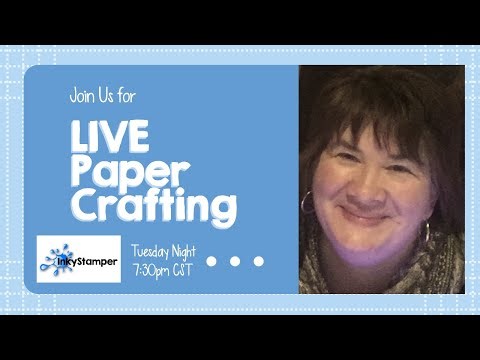 LIVE Papercrafting with InkyStamper (10/7/25)