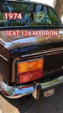 ✅️Seat 124 D 1974 con carrocería marrón e interiores marrones a juego. #sear124