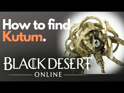 BDO Boss Ancient Kutum, It's UNDERGROUND?