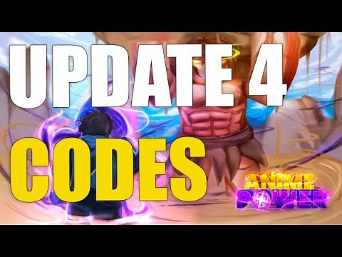 [UPDATE 4] ANIME POWER CODES ⭐[ROBLOX]⭐