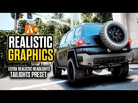 GTA 5 MOST REALISTIC FIVEM GRAPHICS! (Extra Realistic Headlights + New FOV)