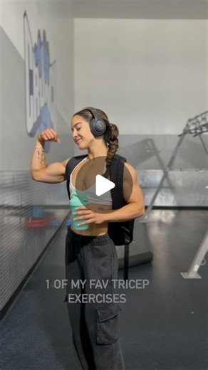 Ruby Rivera on Instagram: "This exercise gave me croissant 縷 shaped triceps ‍ (Overhead tricep extensions w db) #gymgirl #gym #gymmotivation #gymrat #lift #liftheavy #lifting #gymsharkwomen #gymshark #fit #fitness"